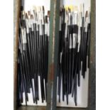 Quantity of Artists Brushes