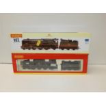 Hornby Rebuilt West Country Class Plymouth Weathered Edition Locomotive
