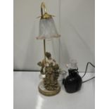 Figurine Lamp and Other