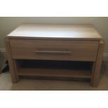 Modern Side Table with Single Drawer