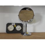 Shaving Mirror and Barometer