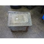 Brass Covered Log Box - A/F