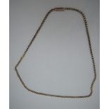 9ct Gold Chain - 40cm - Long - 6.4gms