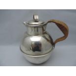 Silver Teapot - 15.5cm High - 245gms - Dented