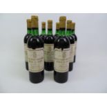 9x Bottles of Chateau Pichon Longueville Comtesse de Lalande 1978 Pauillac