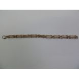 9ct Gold Bracelet - 16cm Long - 4gms
