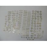 Large Quantity of Chinese Mother of Pearl Gaming Counters