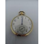 Swiss Pocket Watch - 15 Jewels Gold Filled - Heard Running