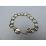 15ct Gold Victorian Bracelet - 20cm Long - Total Weight 15.3gms