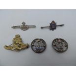 Military Badges - Some Silver