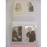 Album of Signed Photo Cards - Many Original Signatures and Associated Ephemera Prince Charles