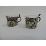 Pair of Silver Mounted Glasses