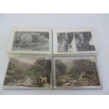 2x Small Albums of Postcards - Mainly Lynmouth, Devon