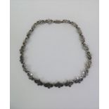Mexican Silver Necklace - 93gms - 47cm Long