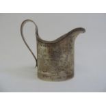 Georgian Silver Cream Jug with Engraved Decoration - 150gms