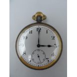 CYMA Pocket Watch - Runs but Stops after a Few Seconds