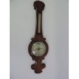 Victorian Mahogany Barometer - 95cm