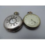 2x Silver Pocket Watches