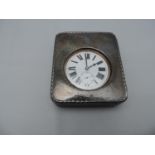 Oversized Pocket Watch in Silver Mounted Case