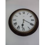 Smith Wall Clock with Platform Movement Dial - 30cm Diameter - Heard Running