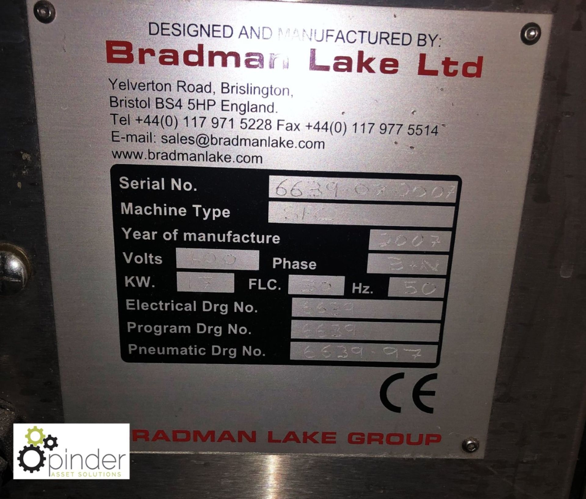 Bradman Lake DRT LJ robotic Bar Loading System, with ABB FlexPicker Delta 4 picking robot, year - Image 12 of 12