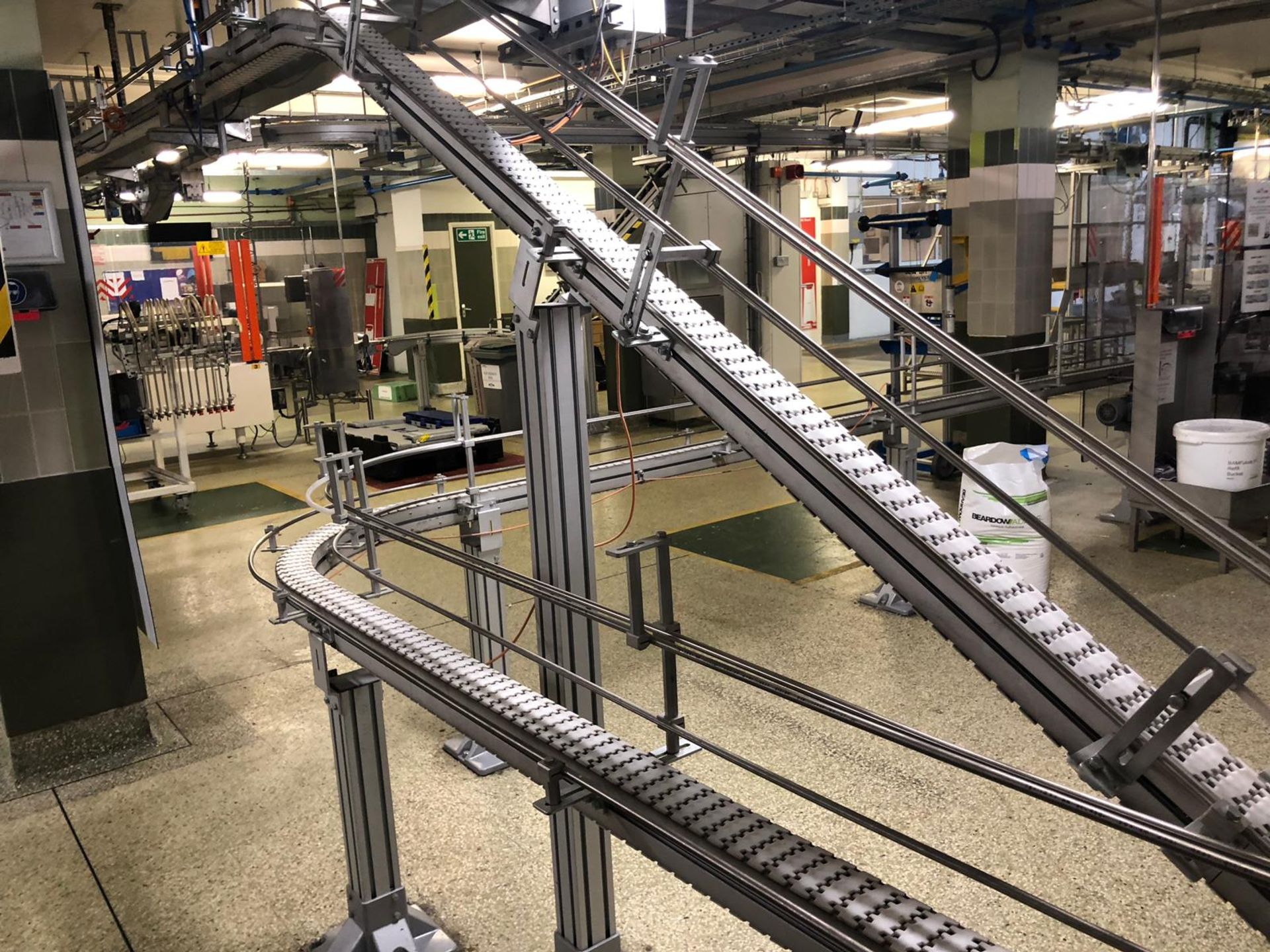 Flex Link XM Conveyor System throughout factory, installed 2007 with Allen Bradley control panels ( - Image 20 of 24