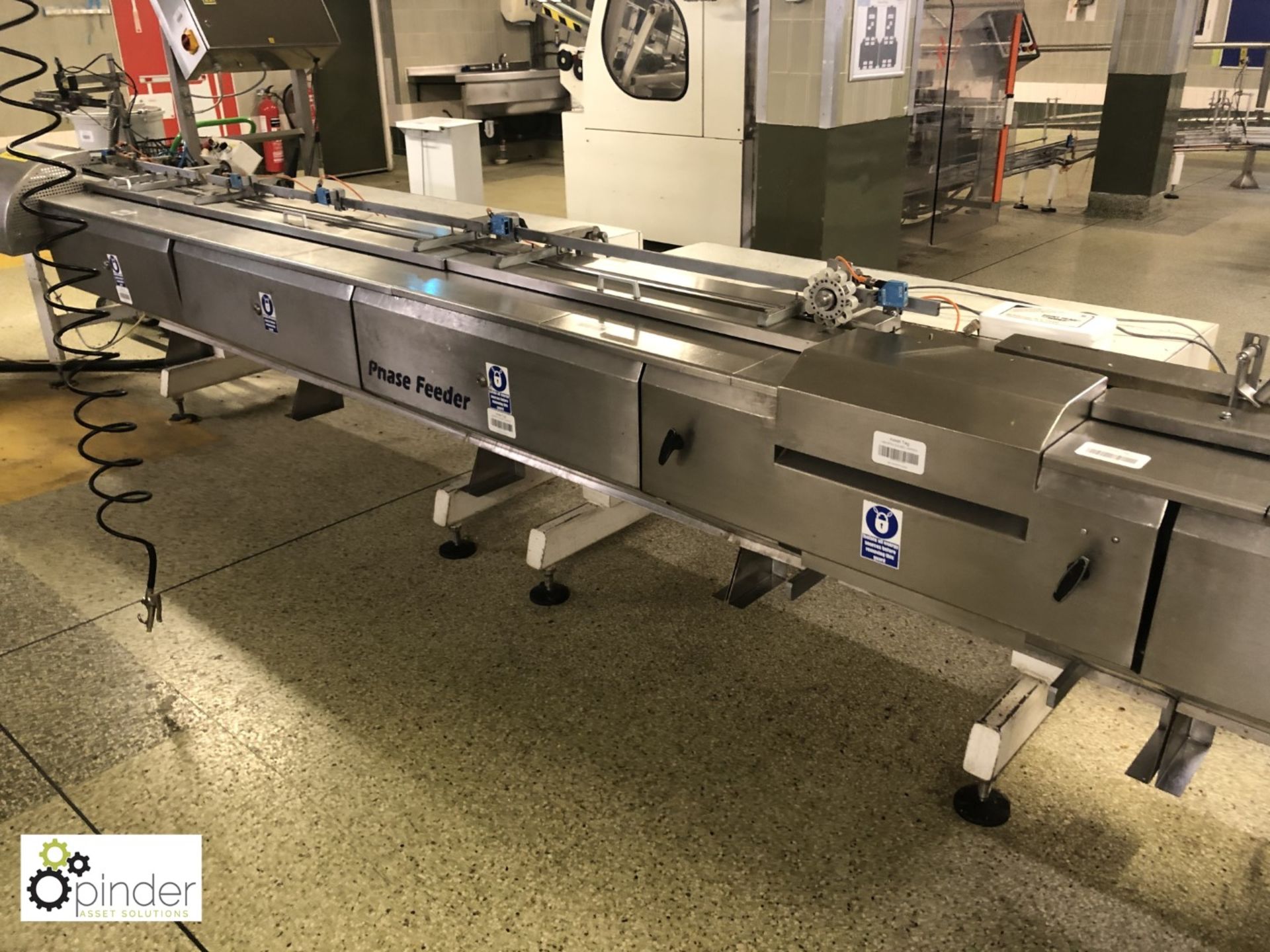 GEI Autowrappers Flowtronic 120 Flow Wrapper, year 2003, with crimping head 160mm width, AB - Image 8 of 10