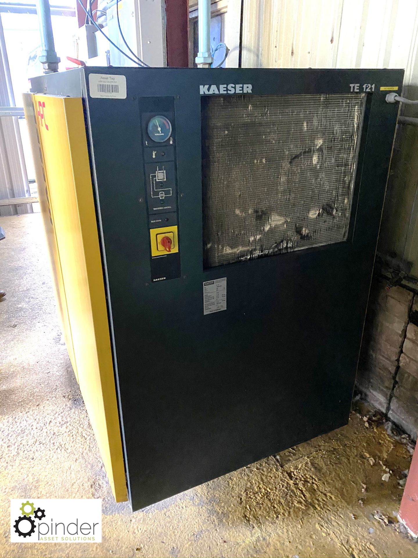 Kaeser TE121 Refrigerant Dryer, 16bar MWP, year 20 - Image 2 of 3