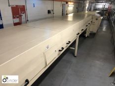 Sollich LK1050 Cooling Conveyor Unit, year 1996, serial number 4223, 16-compartment, 21.4m x