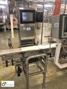 Yamato CSG 06LW-OOP Checkweigher, 6g to 600g in 0.1g, weigh bed 330mm x 160mm wide, year 2006,