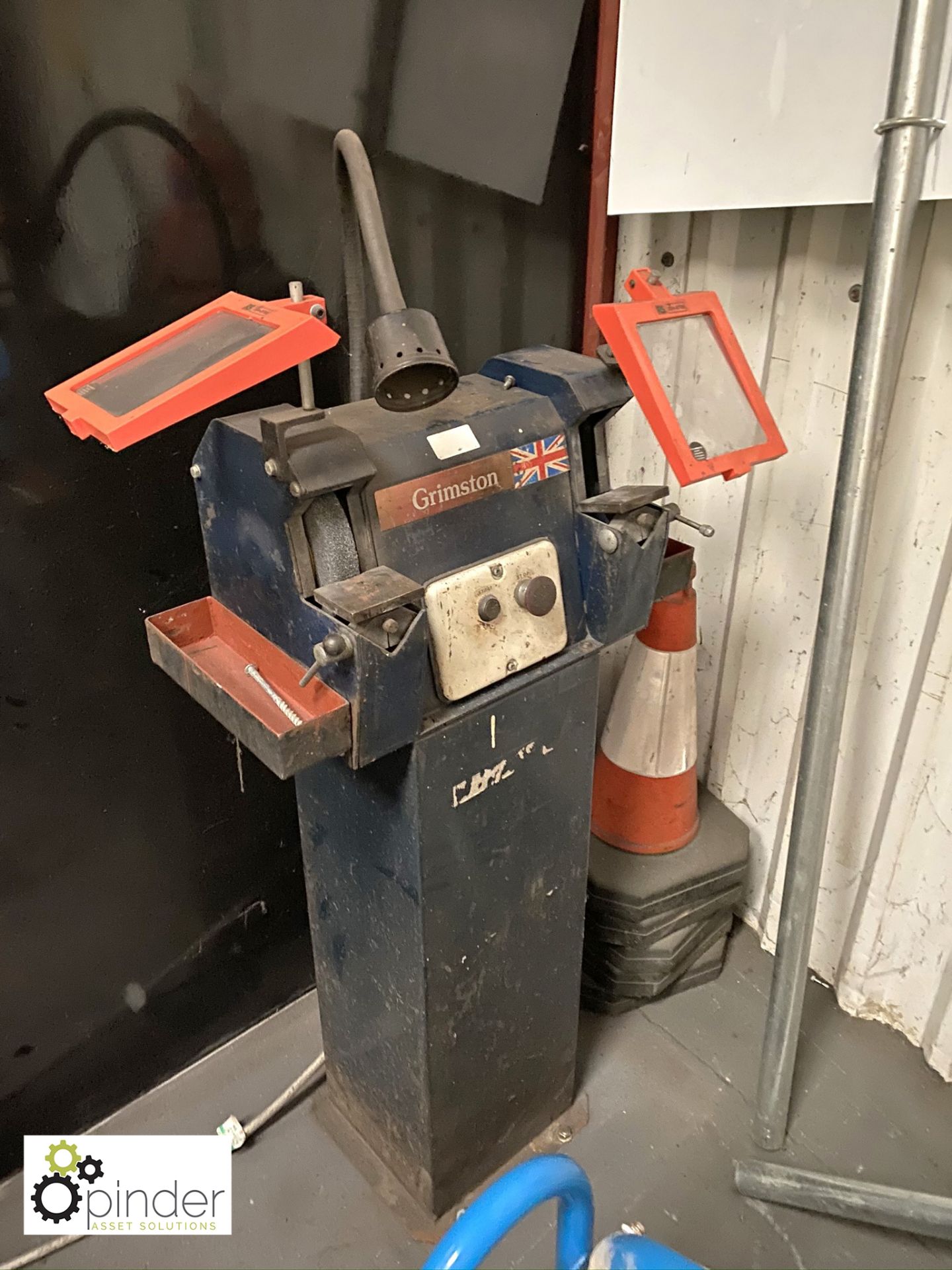 Grimston twin wheel Pedestal Grinder (please note