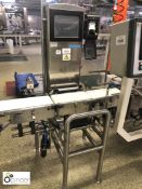 Yamato CSG 06LW-OOP Checkweigher, 6g to 600g in 0.1g, weigh bed 330mm x 160mm wide, year 2006,