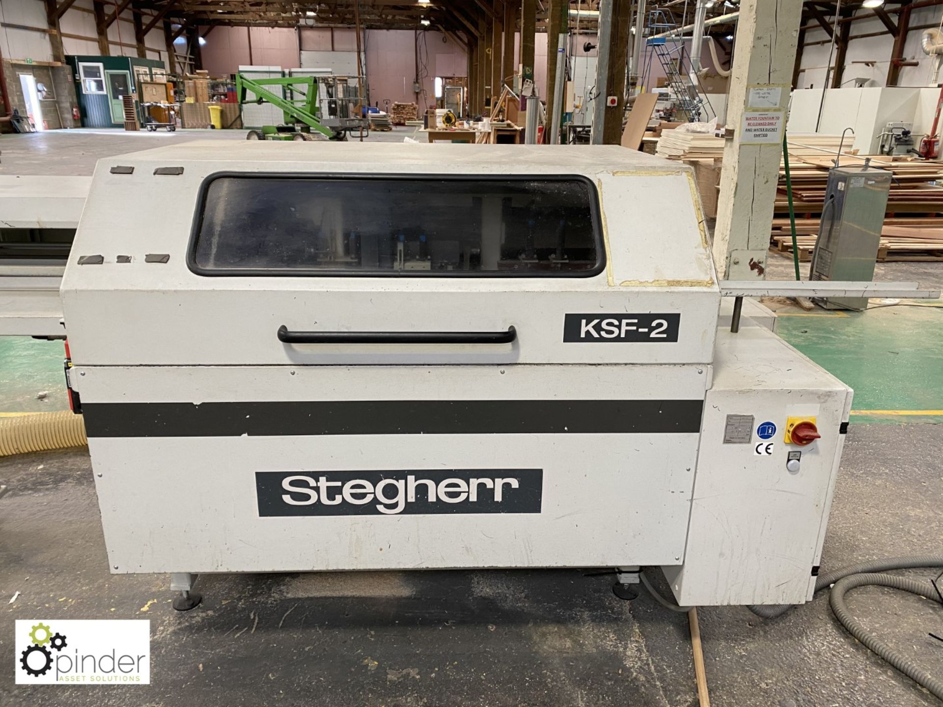 Stegherr KSF-2E Cross Joint Milling Machine, year - Image 3 of 12