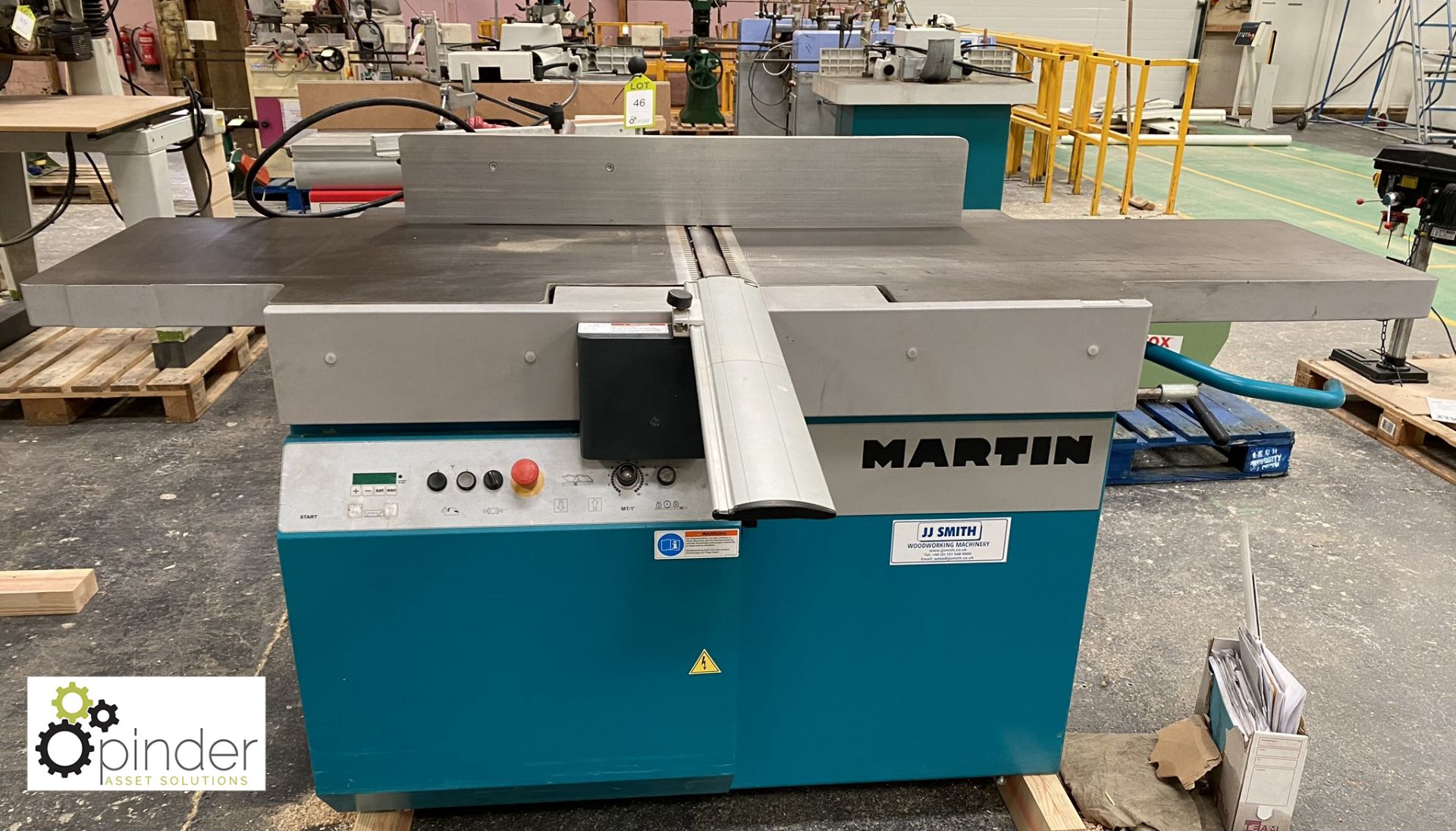 Martin TP300 Planer Thicknesser, 450mm width, year