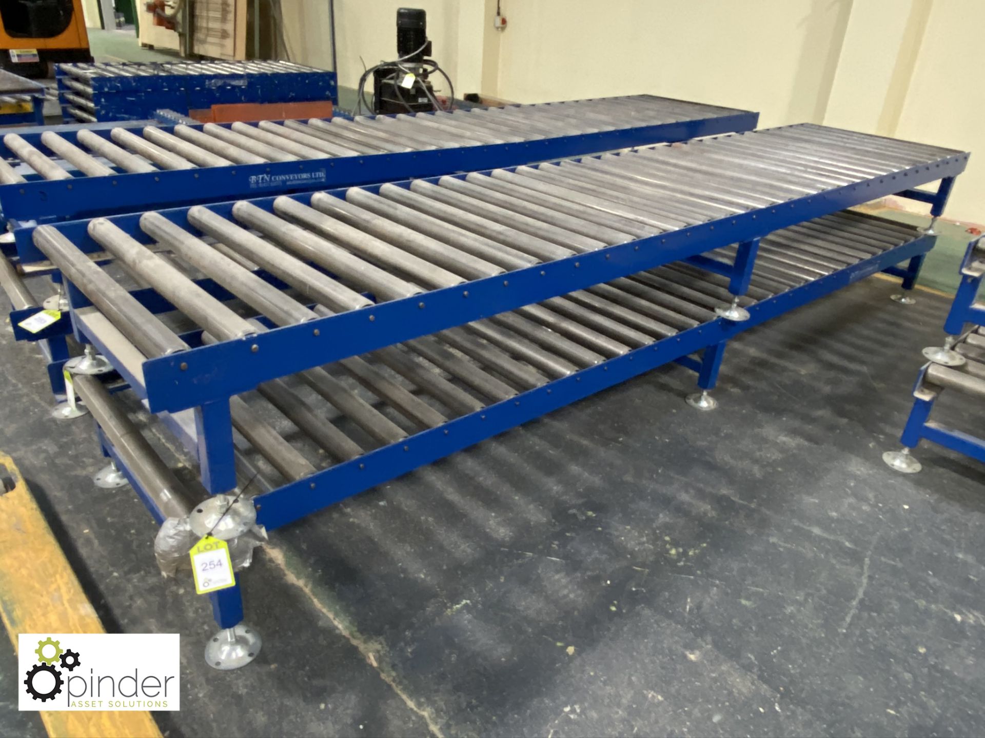 2 Roller Conveyor Sections, 4000mm x 850mm, with l - Image 2 of 2