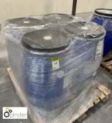 4 100litre drums Larco Waterbase Topcoat, 3 x RAL7