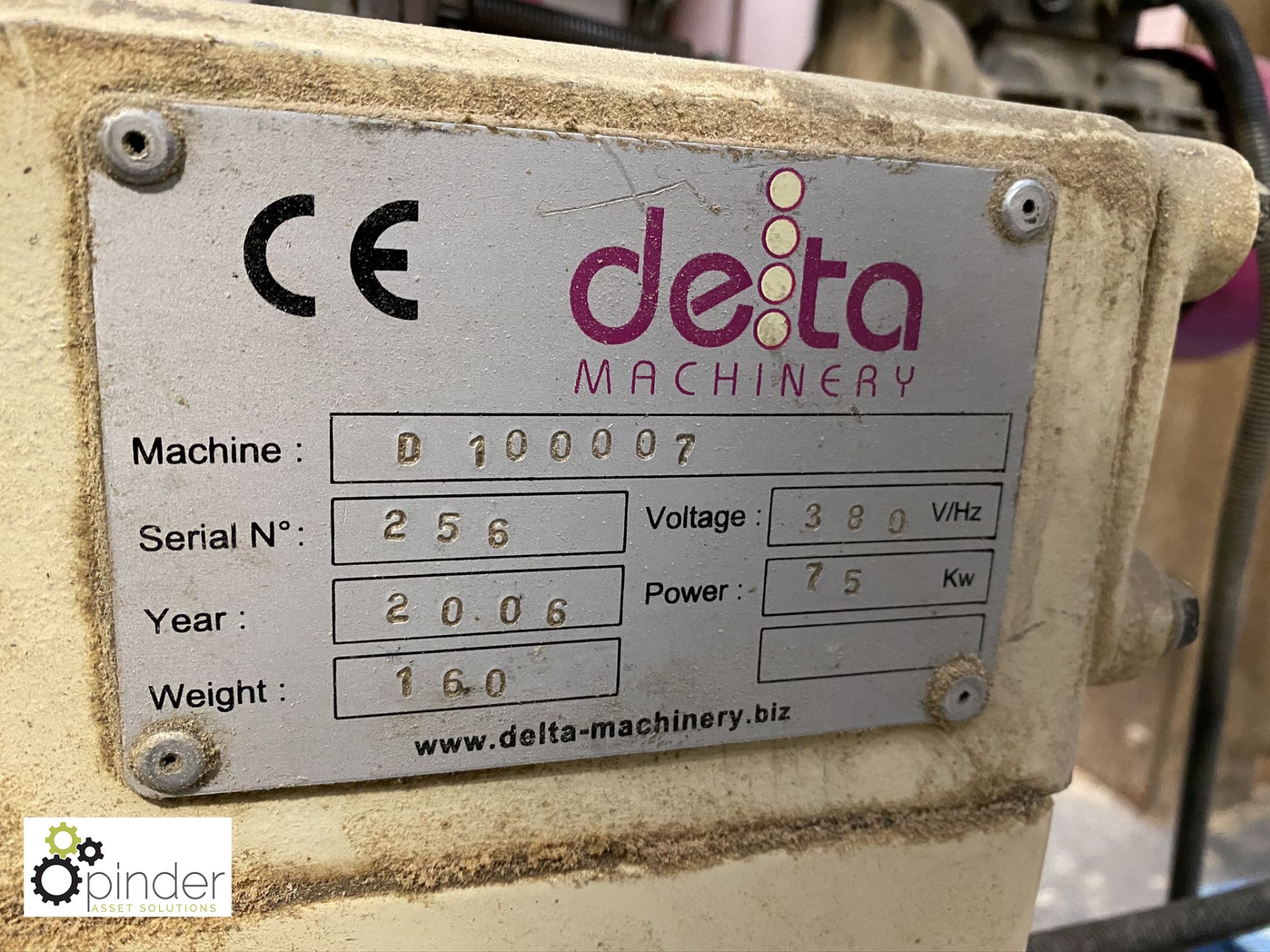 Delta D1000007 Router, year 2006, serial number 25 - Image 6 of 6