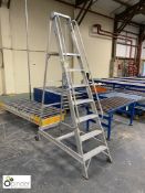 Aluminium 7-tread Stepladder (please note there is