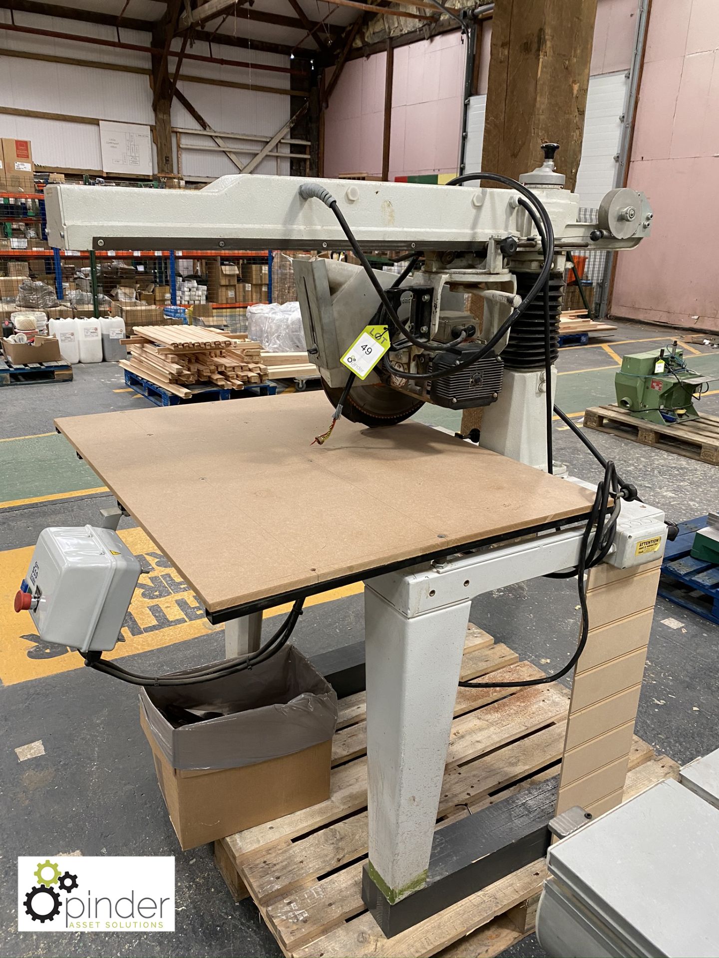 Stromab RS-650 Radial Arm Saw, year 2001, serial n - Image 3 of 5