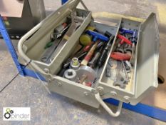 Metal Tool Box and quantity Hand Tools (please not
