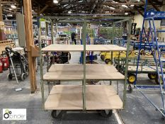 Steel framed 3-shelf Cart (please note there is a