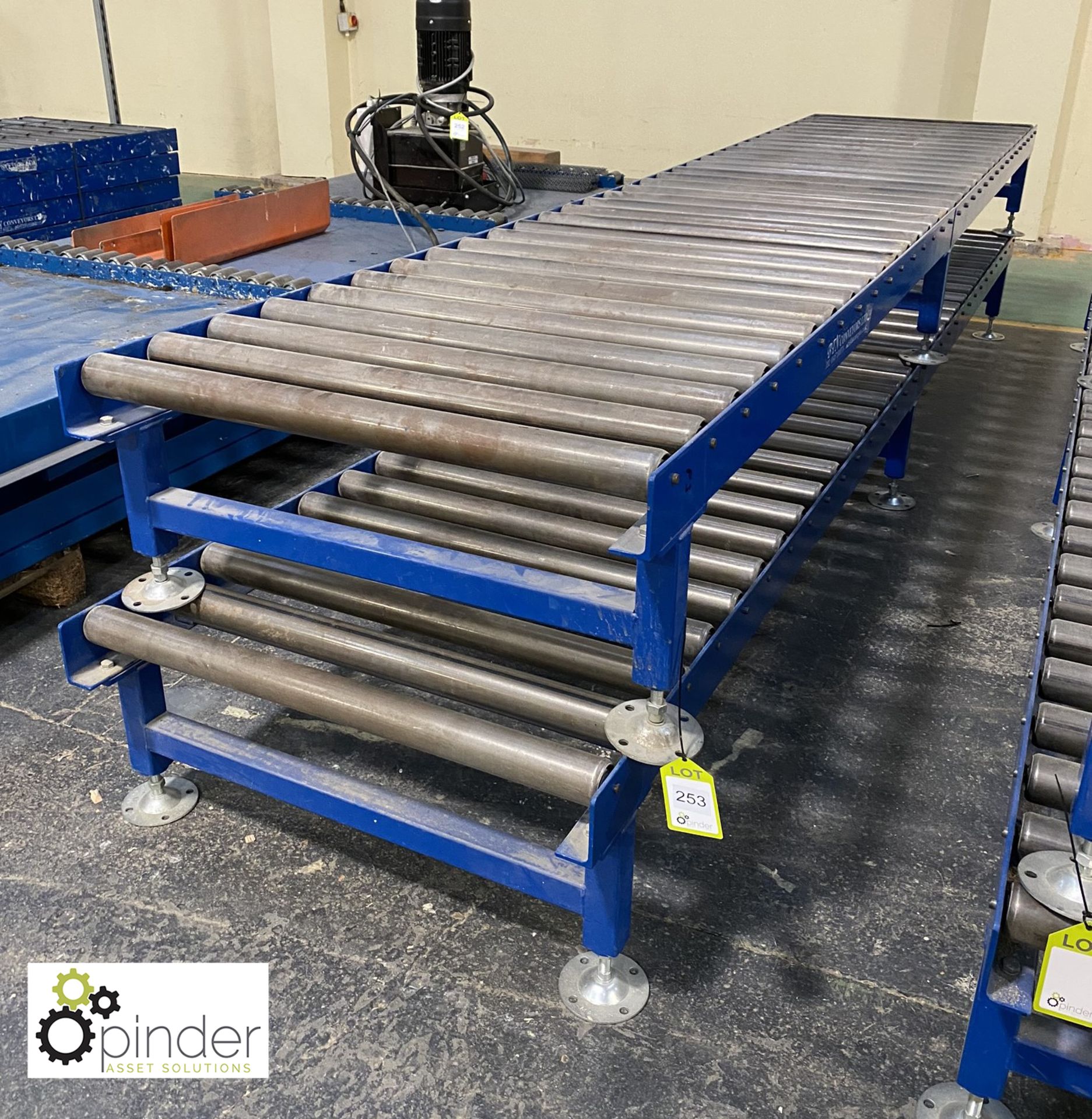 2 Roller Conveyor Sections, 4000mm x 850mm, with l - Image 2 of 2