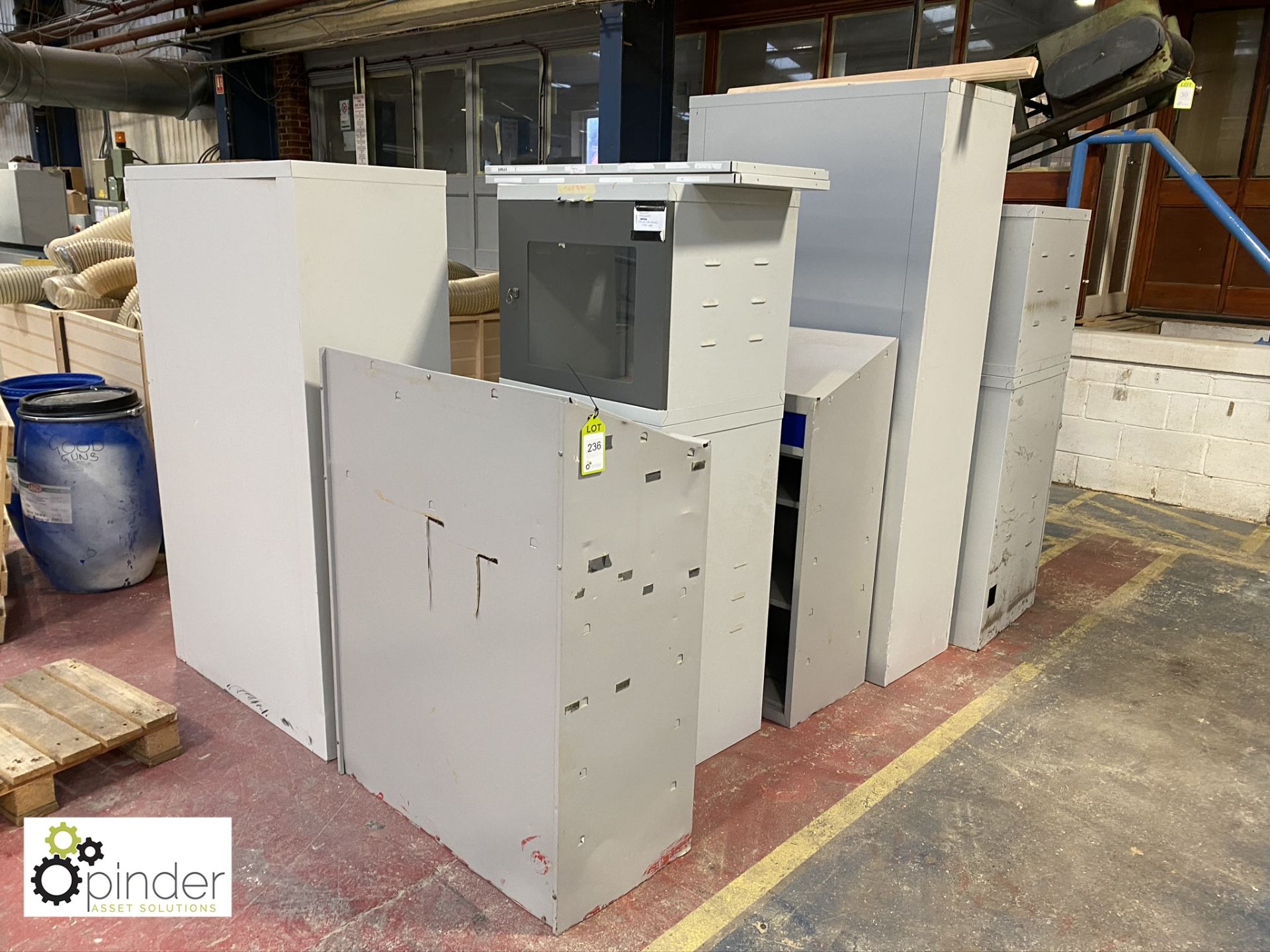 7 various steel Machine Control Cabinets and Machi - Image 2 of 7