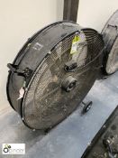 Clarke Air Warehouse Fan, 240volts, black (please
