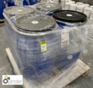 4 100litre drums Larco Waterbase Topcoat, 4 x RAL9