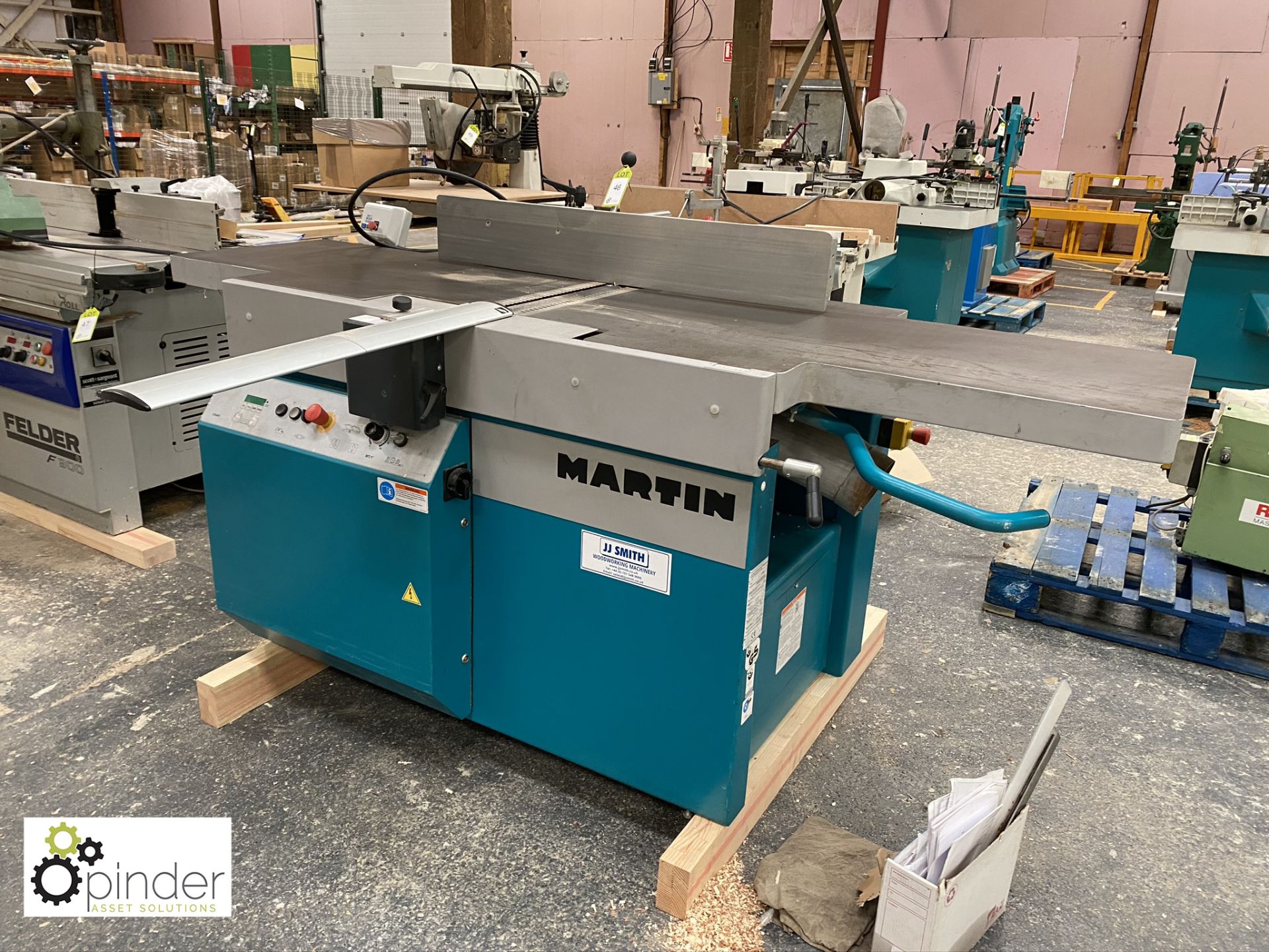 Martin TP300 Planer Thicknesser, 450mm width, year - Image 2 of 7