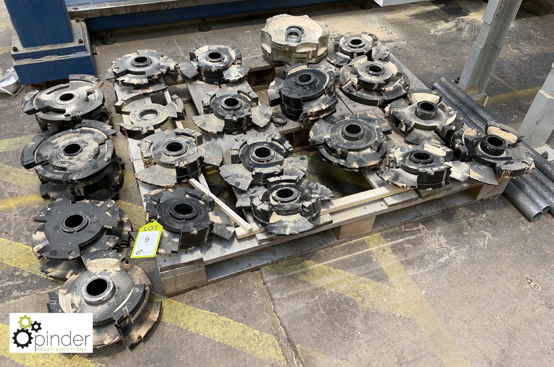 20 various Cutter Blocks, 60mm diameter shaft (ple