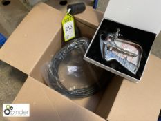 Paint Spray Gun and Hose, unused (please note ther