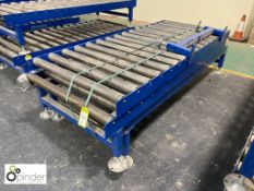 3 Roller Conveyor Sections, 2000mm x 850mm, 2 legs