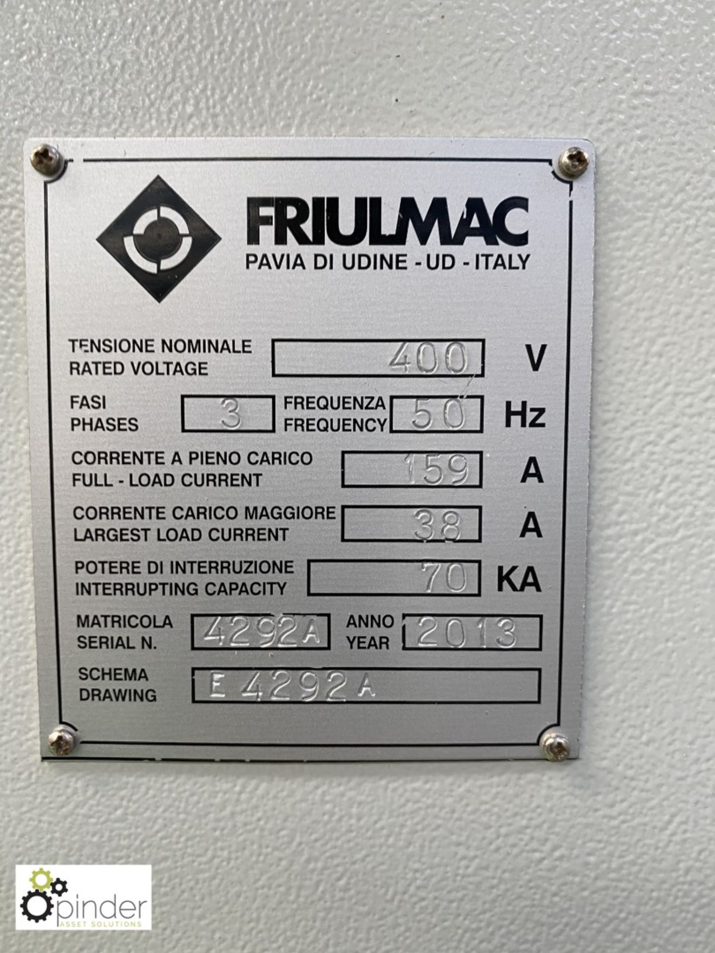 Friulmac Quadramat S/3360/2/STR Z12 CNC Double End - Image 16 of 29